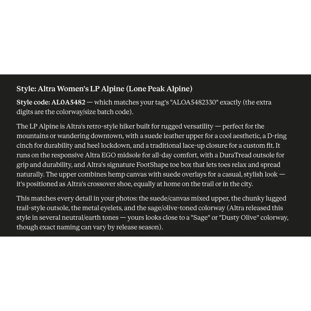 Altra sage flaws